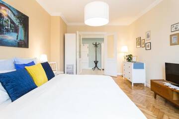 Фото номера Апартаменты с 2 спальнями Апартаменты Smile Apartments г. Краков 21