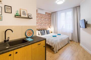 Фото номера Апартаменты-студио Апартаменты Smile Apartments г. Краков 2