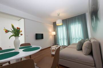 Фото номера Апартаменты с 1 спальней Апартаменты Lenzo Apartments г. Краков 7