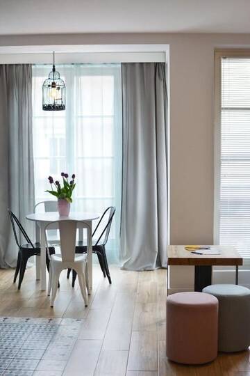 Фото номера Апартаменты с балконом Апартаменты Blue Birds Apartment г. Краков 45