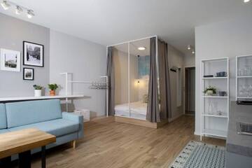 Фото номера Апартаменты с балконом Апартаменты Blue Birds Apartment г. Краков 17