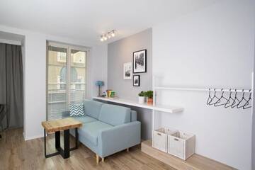 Фото номера Апартаменты с балконом Апартаменты Blue Birds Apartment г. Краков 32