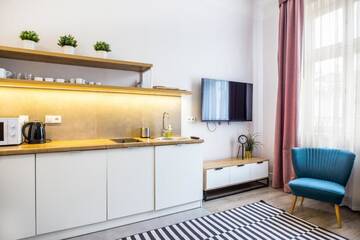 Фото номера Люкс с 2 спальнями Апартаменты Cracow Rentals Zacisze г. Краков 10