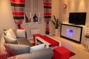 Фото номера Двухуровневые апартаменты Апартаменты Carmen Apartment г. Краков 29