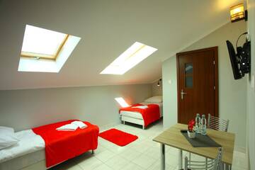 Фото номера Двухместный номер с 2 отдельными кроватями Хостелы Hostel Bazar г. Краков 6