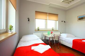 Фото номера Двухместный номер с 2 отдельными кроватями Хостелы Hostel Bazar г. Краков 2