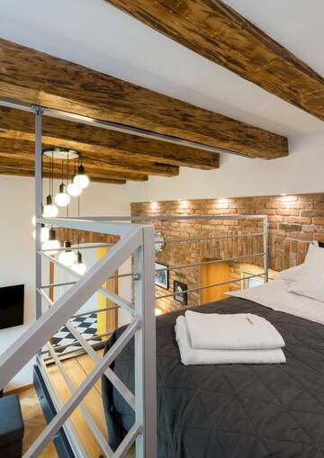 Фото номера Апартаменты - Двухуровневые Апартаменты Cracowapart Loft Gertruda г. Краков 17