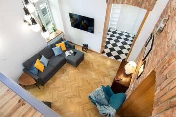 Фото номера Апартаменты - Двухуровневые Апартаменты Cracowapart Loft Gertruda г. Краков 61