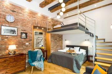 Фото номера Апартаменты - Двухуровневые Апартаменты Cracowapart Loft Gertruda г. Краков 69