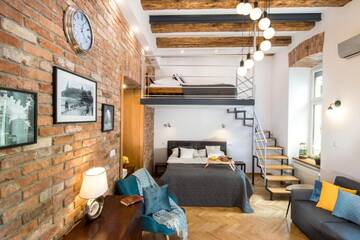 Фото номера Апартаменты - Двухуровневые Апартаменты Cracowapart Loft Gertruda г. Краков 70
