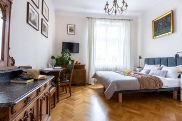 Фото номера Апартаменты-студио Antique в 1 минуте ходьбы от площади Рынок - Św. Tomasza 22 Street Апартаменты Fragola Apartments Old Town г. Краков 3