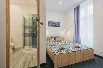 Фото номера Стандартный одноместный номер с душем Гостевой дом 70s Guest room г. Краков 8