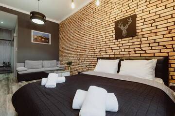 Фото номера Апартаменты Делюкс с гидромассажной ванной Апартаменты Leo Apartments Main Square г. Краков 19