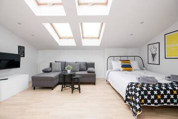 Фото номера Апартаменты-студио - Мансарда Апарт-отели DIETLA 66 by NOOK NOOK г. Краков 8