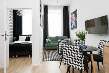 Фото номера Апартаменты с 1 спальней Апарт-отели DIETLA 66 by NOOK NOOK г. Краков 6