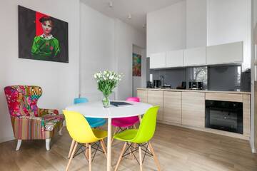 Фото номера Апартаменты с балконом Апарт-отели DIETLA 66 by NOOK NOOK г. Краков 6