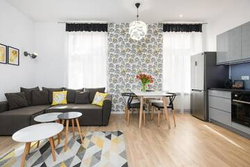 Фото номера Апартаменты с 1 спальней Апарт-отели KATARZYNY 2 by NOOK NOOK г. Краков 8