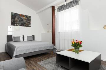 Фото номера Апартаменты с 1 спальней и мезонином Апарт-отели KATARZYNY 2 by NOOK NOOK г. Краков 6