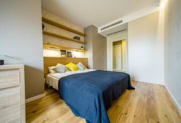 Фото номера Апартаменты Делюкс с балконом Апартаменты Kazimierz Friendhouse Apartments г. Краков 4