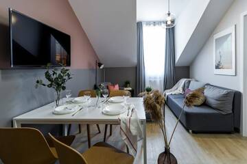 Фото номера Apartament typu Penthouse - ul. Chodkiewicza 15 Апартаменты Kazimierz Friendhouse Apartments г. Краков 7