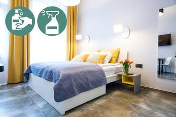 Фото номера Апартаменты-студио с балконом Апартаменты Home Sleep Home Przemyska г. Краков 19