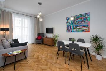 Фото номера Улучшенные апартаменты Апартаменты Luxe Living Krakow г. Краков 2