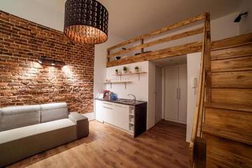 Фото номера Двухуровневые апартаменты Апарт-отели Cracow Rent Apartments г. Краков 17