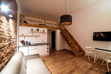 Фото номера Двухуровневые апартаменты Апарт-отели Cracow Rent Apartments г. Краков 13