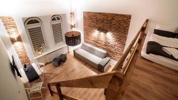 Фото номера Двухуровневые апартаменты Апарт-отели Cracow Rent Apartments г. Краков 3