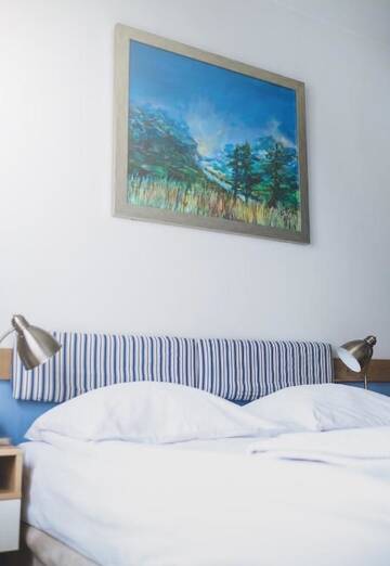 Фото номера Двухместный номер с 1 кроватью и мини-кухней Гостевой дом Cybulskiego Guest Rooms г. Краков 10