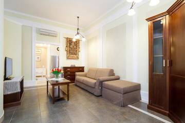 Фото номера Апартаменты Делюкс с балконом (3 взрослых) Апарт-отели Elegant Apartments г. Краков 12