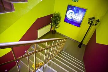 Фото номера Двухместный номер с 1 кроватью и ванной комнатой Хостелы Moon Hostel New г. Краков 17