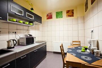 Фото номера Двухместный номер с 1 кроватью и ванной комнатой Хостелы Moon Hostel New г. Краков 18