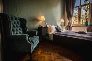 Фото номера Двухместный номер с 1 кроватью Апарт-отели Angel House Aparthotel г. Краков 9