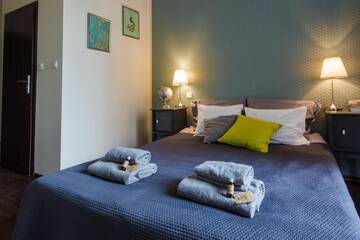 Фото номера Двухместный номер с 1 кроватью Апарт-отели Angel House Aparthotel г. Краков 7