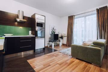 Фото номера Апартаменты с 2 спальнями Апартаменты City Lights Apartments г. Краков 2