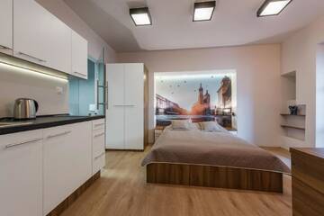 Фото номера Modern studio for 2 Апартаменты Krakow For You Budget Apartments г. Краков 12