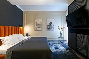 Фото номера Двухместный номер с 1 кроватью Отель Queen Boutique Hotel г. Краков 15