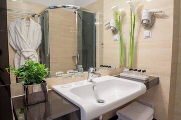 Фото номера Двухместный номер с 1 кроватью Отель Queen Boutique Hotel г. Краков 8