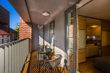 Фото номера Апартаменты с балконом Апартаменты Victoria Estate Apartments г. Краков 30