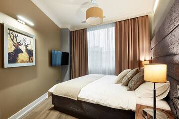 Фото номера Роскошные апартаменты Делюкс с 1 спальней Апарт-отели Aparthotel Best Views г. Краков 7