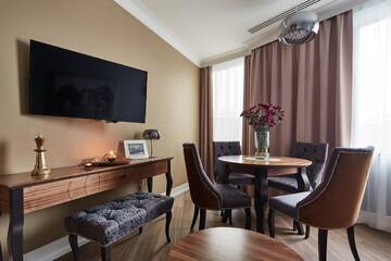 Фото номера Роскошные апартаменты Делюкс с 1 спальней Апарт-отели Aparthotel Best Views г. Краков 3