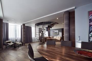 Фото номера Роскошный пентхаус с панорамным видом Апарт-отели Aparthotel Best Views г. Краков 11
