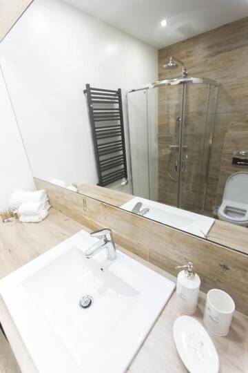 Фото номера Современные апартаменты с 1 спальней и без окна Апарт-отели Aparthotel Best Views г. Краков 6