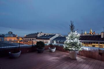 Фото номера Гранд люкс с видом на террасу Апарт-отели Aparthotel Best Views г. Краков 3