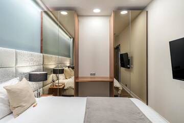 Фото номера Роскошные апартаменты с 1 спальней и мезонином Апарт-отели Aparthotel Best Views г. Краков 7