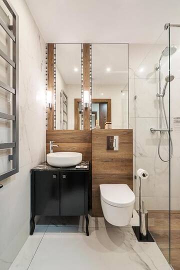 Фото номера Роскошные апартаменты с 1 спальней и мезонином Апарт-отели Aparthotel Best Views г. Краков 14
