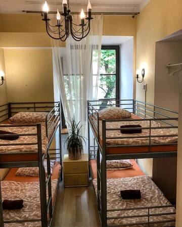 Фото номера Кровать в общем 6-местном номере для мужчин и женщин Хостелы Hostel u Kmity г. Краков 8