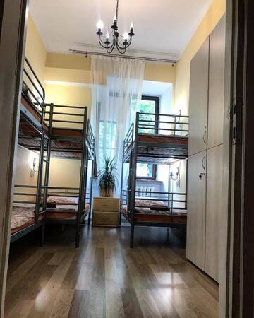 Фото номера Кровать в общем 6-местном номере для мужчин и женщин Хостелы Hostel u Kmity г. Краков 9