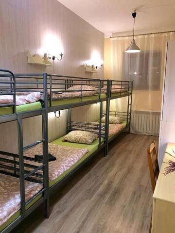 Фото номера Кровать в общем 6-местном номере для мужчин и женщин Хостелы Hostel u Kmity г. Краков 4
